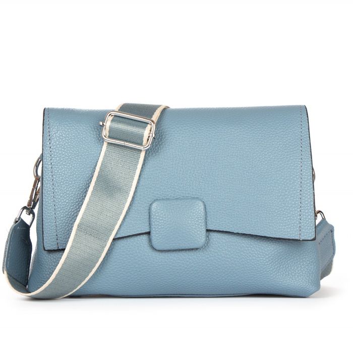 Жіноча шкіряна сумка класична ALEX RAI 99115 blue купити недорого в Ти Купи