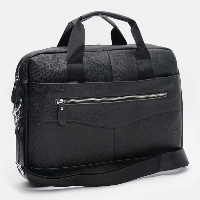 Мужская кожаная сумка Keizer K11118a-black купить недорого в Ты Купи