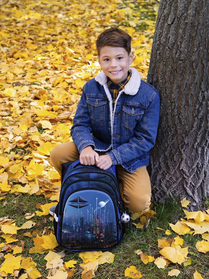 Набір шкільний для хлопчика Winer /SkyName R2-190 + мішок для взуття (фірмовий пенал у подарунок) купити недорого в Ти Купи