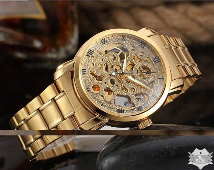 Мужские часы скелетон Winner BestSeller New (1122) купить недорого в Ты Купи