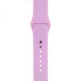 Силиконовый ремешок Epik для Apple watch 42mm / 44mm Сиреневый купить недорого в Ты Купи