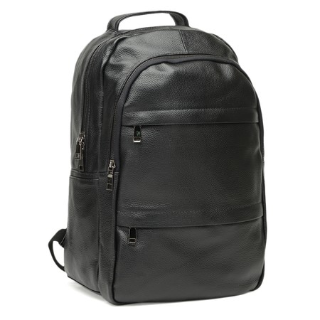 Мужской кожаный рюкзак Keizer K1883-black купить недорого в Ты Купи