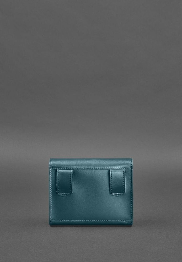Набір жіночих шкіряних сумок BlankNote Mini поясна / кроссбоді зелені - BN-BAG-38-MALACHITE купити недорого в Ти Купи
