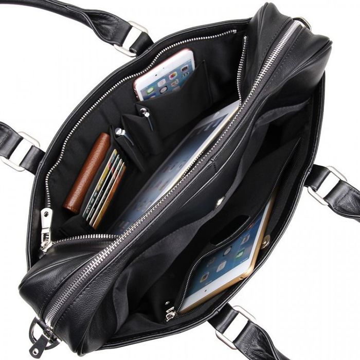Мужская кожаная сумка для ноутбука 7349A купить недорого в Ты Купи