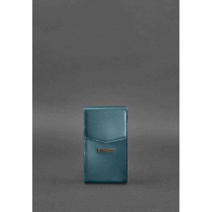 Женская кожаная сумка поясная/кроссбоди BlankNote Mini Зеленая (BN-BAG-38-1-malachite) купить недорого в Ты Купи