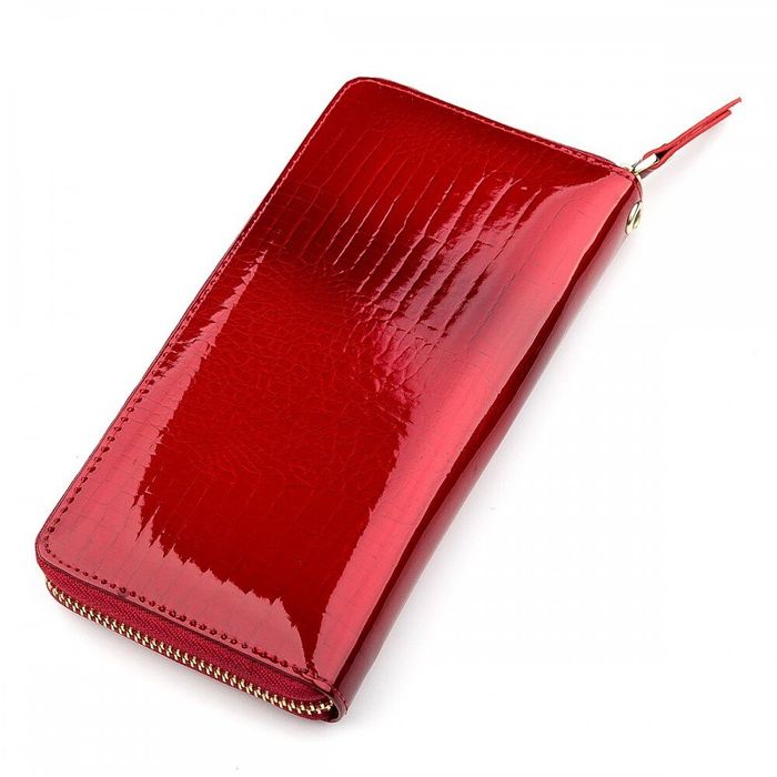 Кошелек из натуральной кожи ST Leather 18397 (S4001A) Красный купить недорого в Ты Купи