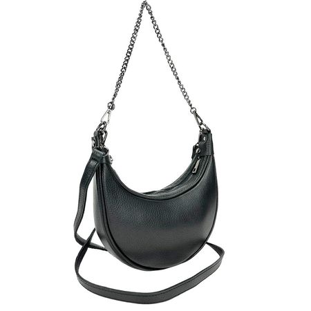 Жіноча сумка напівкруглої форми Firenze Italy F-IT-98103A-N купити недорого в Ти Купи