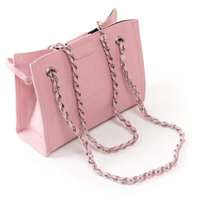 Сімейна жіноча сумочка мода 01-06 7153 рожевий купити недорого в Ти Купи