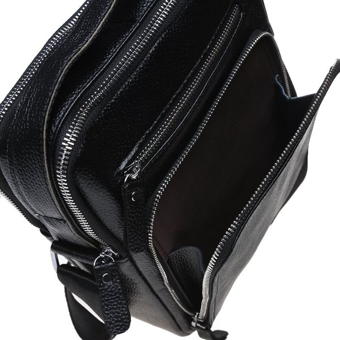 Чоловічі шкіряні сумки Keizer K15608-black купити недорого в Ти Купи