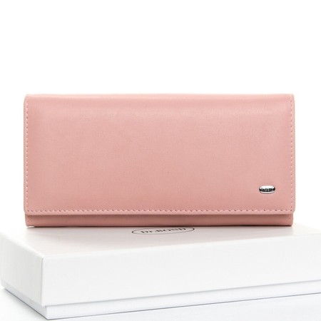Жіночий великий гаманець Classic шкіра DR. BOND W1-V pink купити недорого в Ти Купи