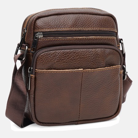 Чоловічі шкіряні сумки Keizer K1230br-brown купити недорого в Ти Купи
