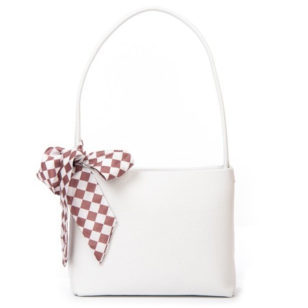 Женская кожаная сумка классическая ALEX RAI 99116 white купить недорого в Ты Купи