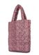 Женская дутая сумка POOLPARTY ns3-brown-sweater