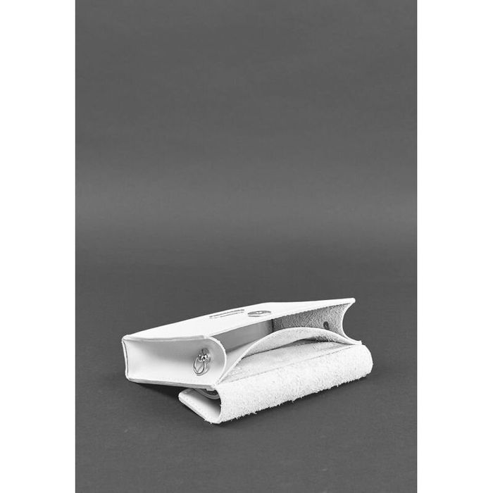 Жіноча шкіряна сумка поясна / кроссбоді BlankNote Mini Біла (BN-BAG-38-2-light) купити недорого в Ти Купи