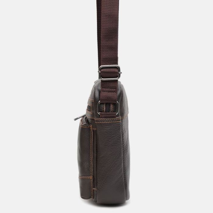 Мужская кожаная сумка Keizer K1133br-brown купить недорого в Ты Купи