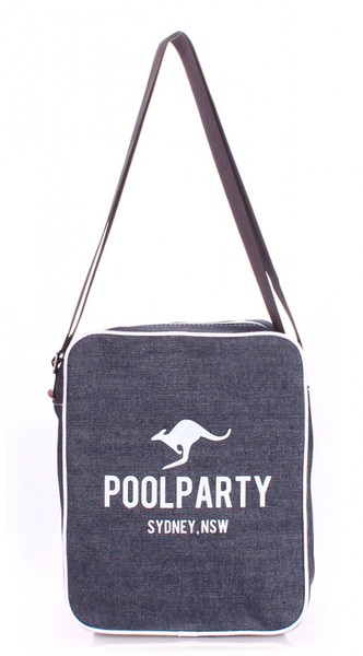 Молодіжна сумка - планшет з бавовни Poolparty синя купити недорого в Ти Купи