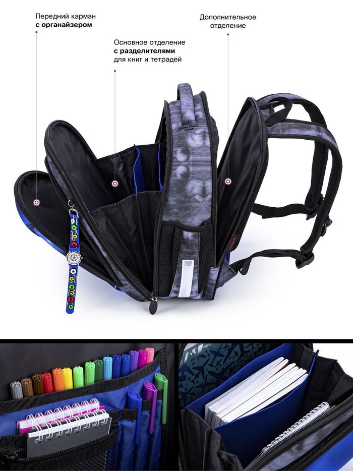 Шкільний рюкзак для хлопчиків Winner /SkyName R4-416 купити недорого в Ти Купи