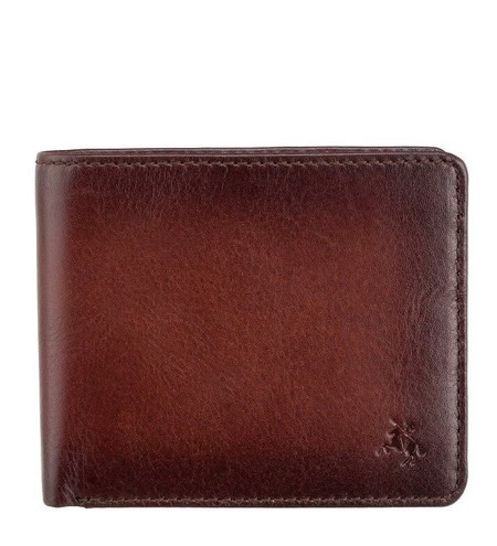 Шкіряний чоловічий гаманець Visconti AT58 Milo c RFID (Burnish Tan) купити недорого в Ти Купи