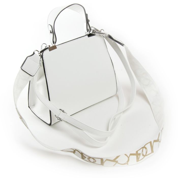 Женская сумочка из кожезаменителя FASHION 04-02 11003 white купить недорого в Ты Купи