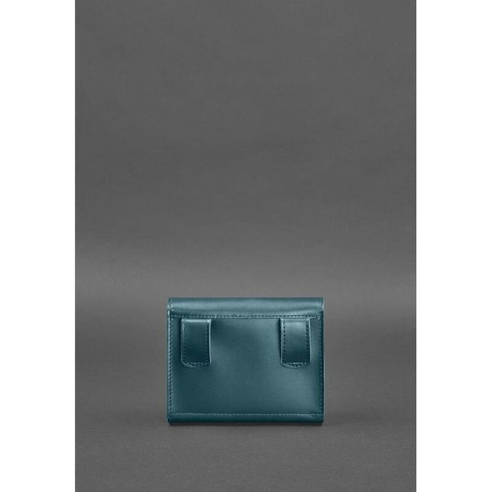 Жіноча шкіряна сумка поясна / кроссбоді BlankNote Mini Зелена (BN-BAG-38-2-malachite) купити недорого в Ти Купи