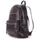 Кожаный рюкзак женский POOLPARTY Mini черный