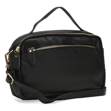 Жіноча шкіряна сумка Keizer K11189-black купити недорого в Ти Купи