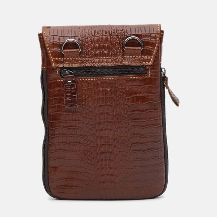 Мужская кожаная сумка Keizer K12020br-brown купить недорого в Ты Купи