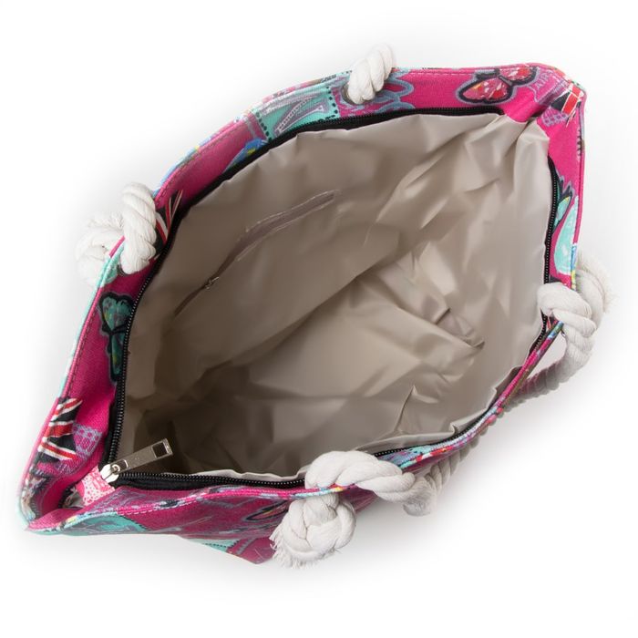 Летняя пляжная сумка PODIUM 5014-1 pink купить недорого в Ты Купи