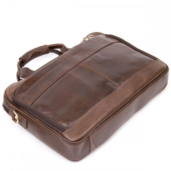 Мужская кожаная сумка Vintage 20391 купить недорого в Ты Купи