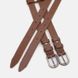 Жіночий шкіряний ремінь Borsa Leather 110gen1new2light-brown