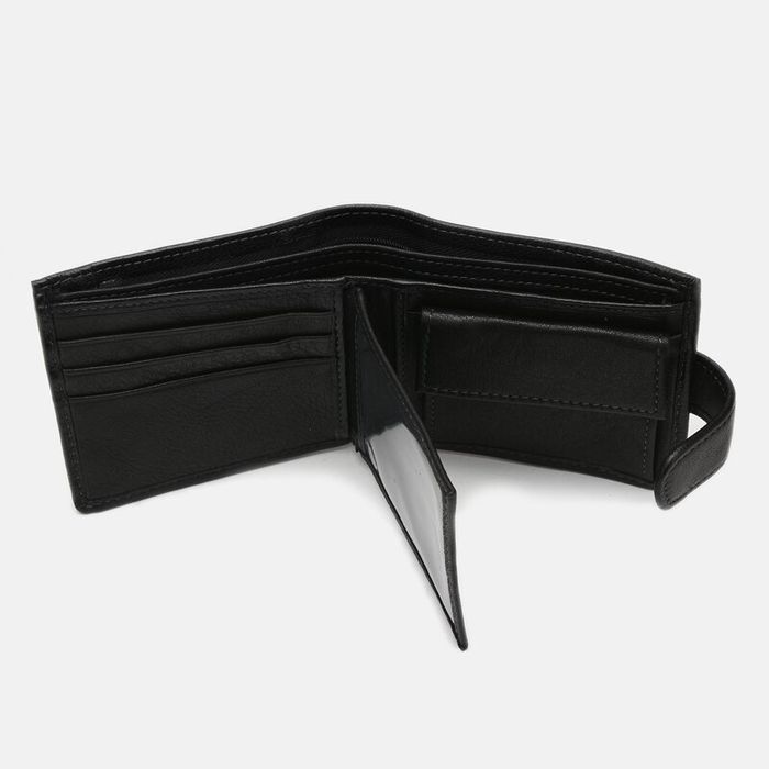 Мужской кожаный кошелек Ricco Grande K11077-black купить недорого в Ты Купи