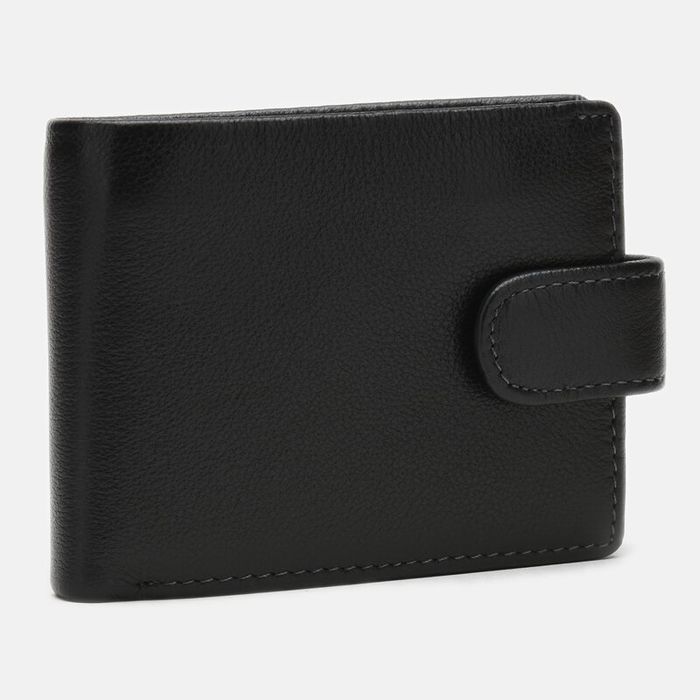Мужской кожаный кошелек Ricco Grande K11077-black купить недорого в Ты Купи
