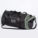 Спортивна сумка зелена з чорним MAD 40L s4l8090