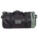 Спортивна сумка зелена з чорним MAD 40L s4l8090