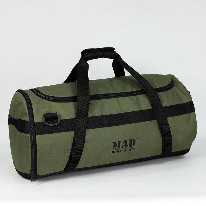 Спортивная зеленая сумка MAD M-37 купить недорого в Ты Купи