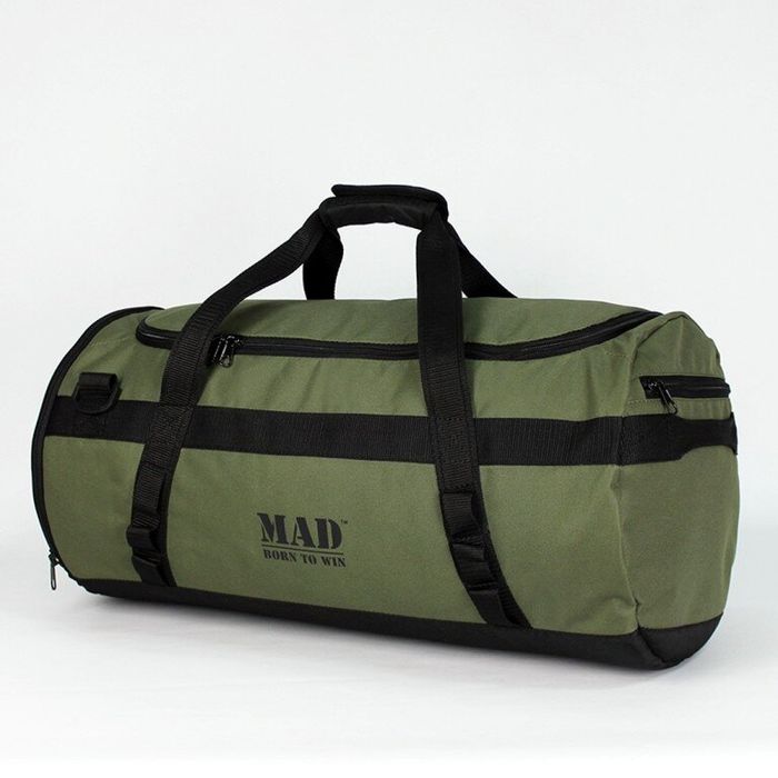 Спортивная зеленая сумка MAD M-37 купить недорого в Ты Купи