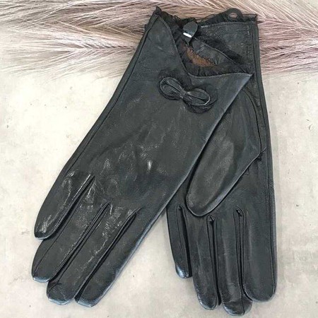 Женские кожаные перчатки чёрные Felix 357s2 M купить недорого в Ты Купи