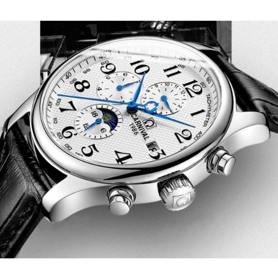 Мужские механические часы CARNIVAL MASTERS (8710) купить недорого в Ты Купи