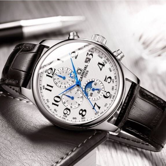 Мужские механические часы CARNIVAL MASTERS (8710) купить недорого в Ты Купи