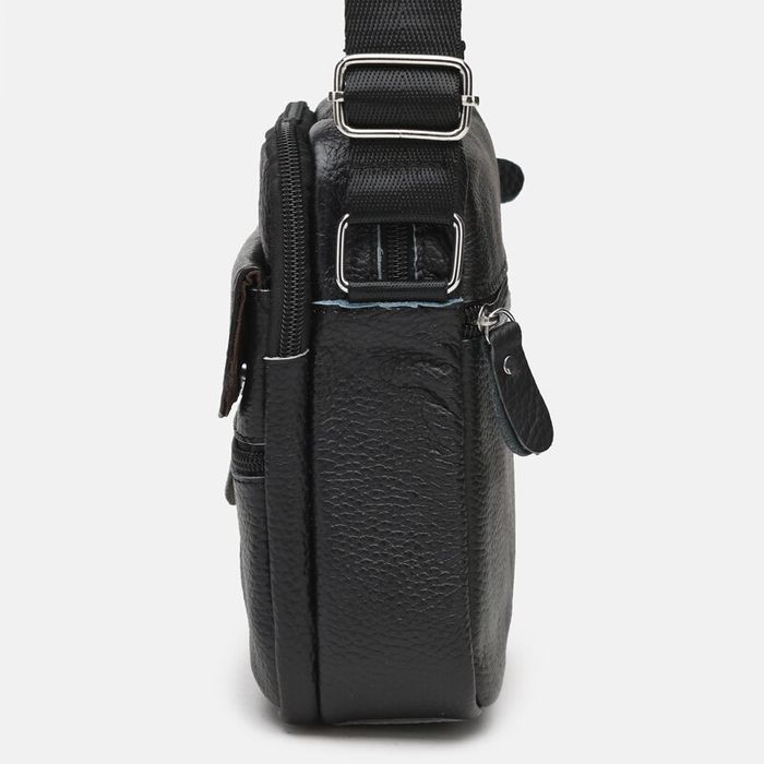 Мужская кожаная сумка Keizer K11812-black купить недорого в Ты Купи