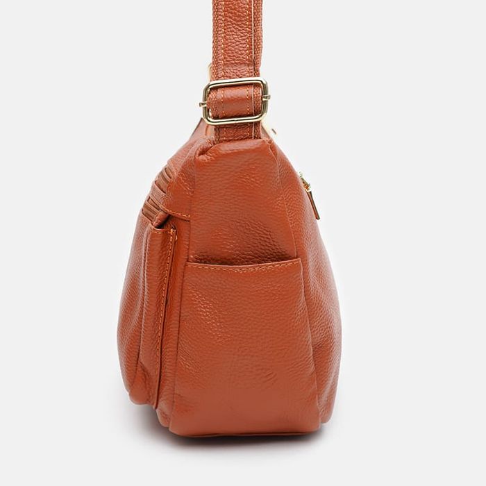 Жіноча шкіряна сумка Keizer K16008l-Brown купити недорого в Ти Купи