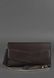 Женская кожаная сумка Элис темно-коричневая Краст BN-BAG-7-CHOKO