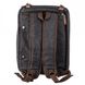 Мужская текстильная чёрная сумка-рюкзак Vintage 20144