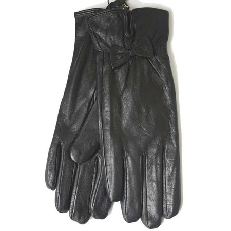 Женские кожаные перчатки чёрные Felix 359s1 S купить недорого в Ты Купи