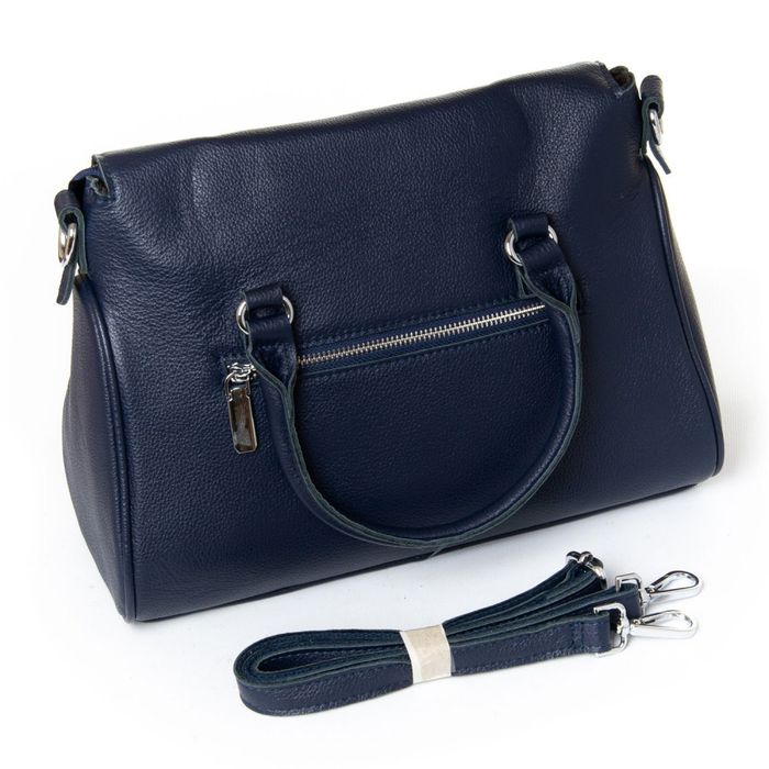 Жіноча шкіряна сумка P108 8792-9 blue купити недорого в Ти Купи