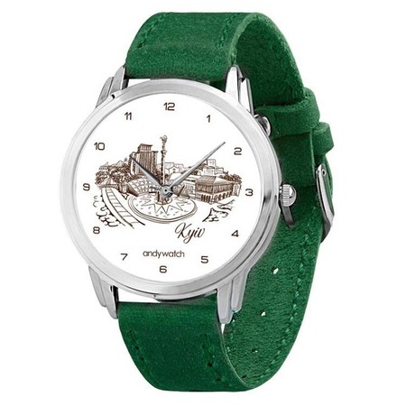 Наручний годинник Andywatch «Київ» зелені AW 587-6 купити недорого в Ти Купи