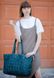 Шкіряна плетена жіноча сумка BlankNote Пазл Xl зелена Krast - BN-BAG-34-MALACHITE