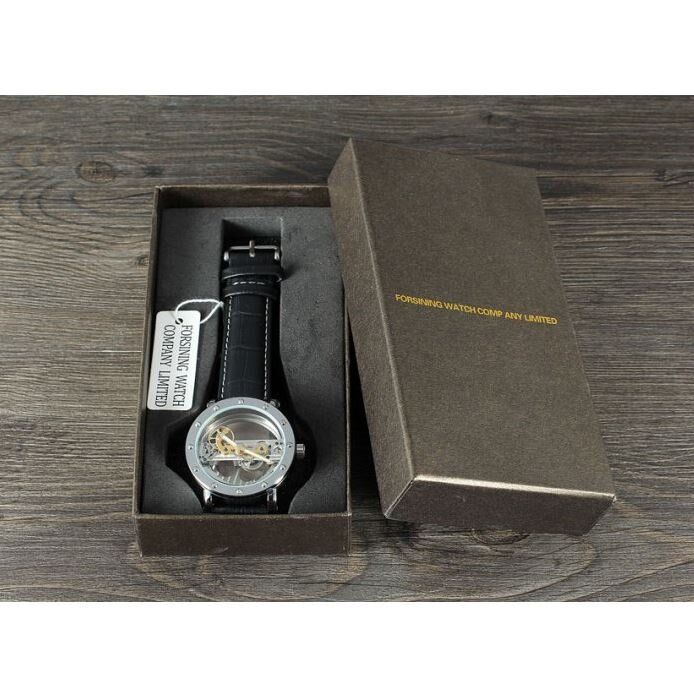 Мужские наручные часы скелетон Fuyate Air Silver (1103) купить недорого в Ты Купи