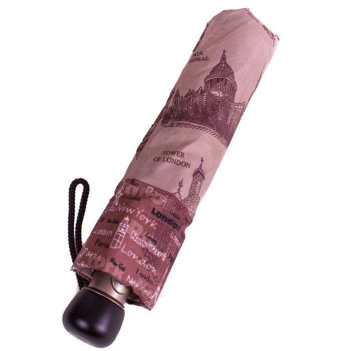 Зонт женский бежевый полуавтомат AIRTON купить недорого в Ты Купи