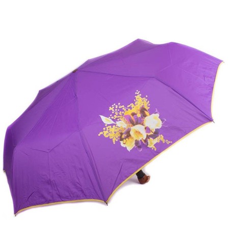 Жіноча парасолька напівавтомат AIRTON фіолетовий купити недорого в Ти Купи
